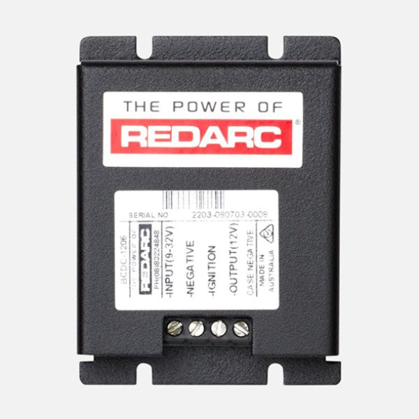 Battery Charger, 6A DC To DC - Redarc BCDC1206