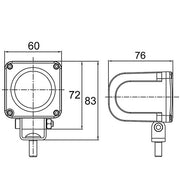 LV ZETA LED 10 Watt Light - 900 Lumens