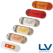 LV LED Low Profile Marker Lamps - 84mm x 29mm x 9mm