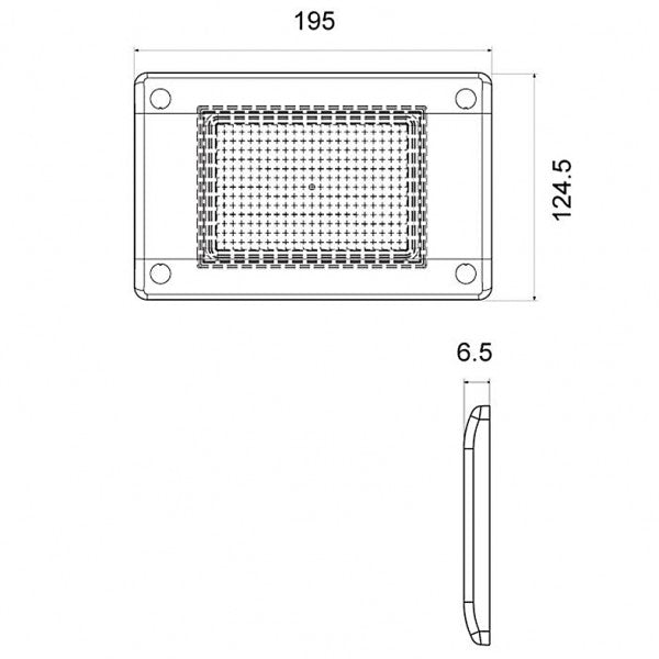 LED INDICATOR LAMP INSERT - AMBER – Truck and Trailer Spares