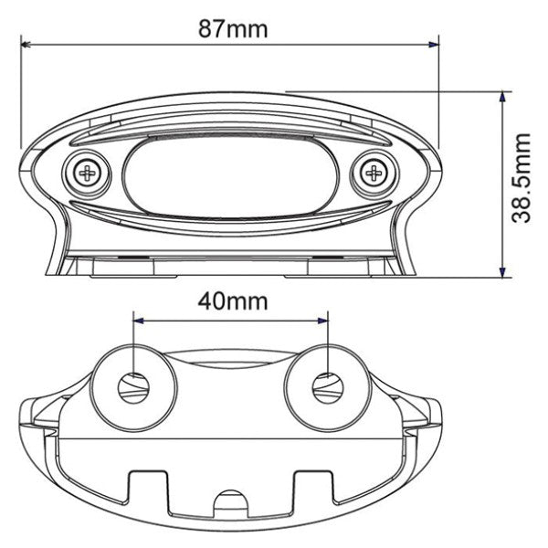 LV LED Number Plate Lamp