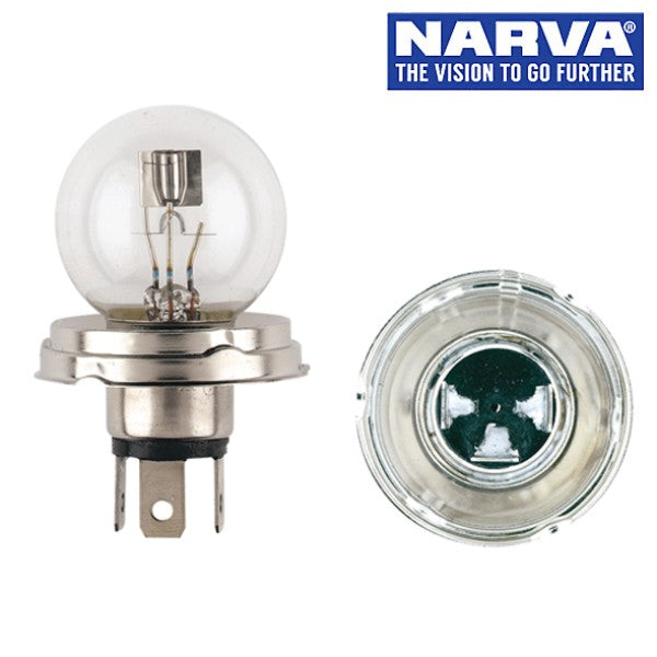 Narva 49211 - 12V 45/40W P45t-41 Asymmetrical Headlamp Globe (Single)