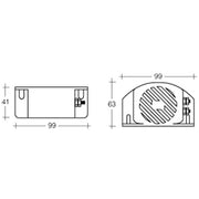Guardian Reversing Alarm 12/24 Dual Voltage - 97db