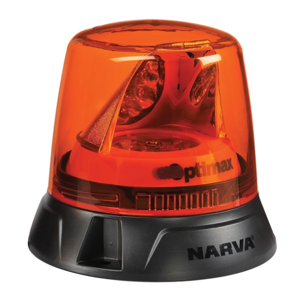 Narva Optimax LED Class 1 Rotating Beacons 10-33V (Amber)