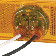 Narva Model 18 LED Marker Lamps with In-Built Retro Reflector - 114 x 41mm