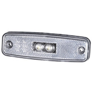 Narva Model 20 LED Marker Lamps with In-Built Retro Reflector - 124 x 39mm