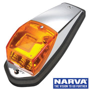 Narva Model 55 LED External Cabin Lamp - Amber