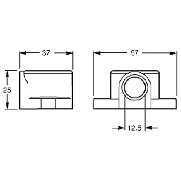 Hella 2 Pole Socket