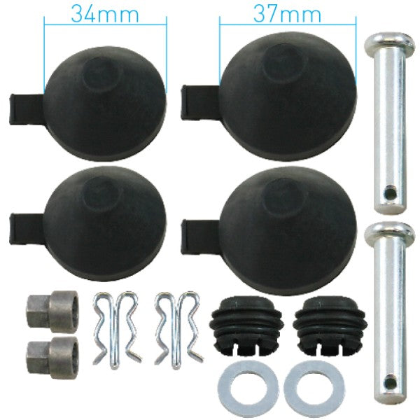 Caliper Cap & Pad Retainer Kit