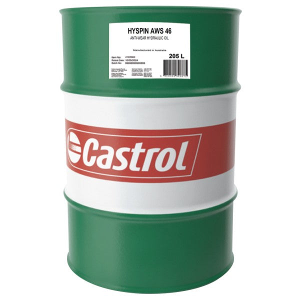 Castrol Hyspin AWS 46 Hydraulic Oil 205L - 4102060