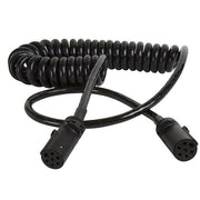 LONG TAIL HEAVY DUTY SUZI COIL WITH TWO SAE PLUGS PLASTIC ISO 1185 1x6mm2 6x4mm2 4.6M