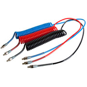 LONG TAIL HI PERFORMANCE POLY U AIR COILS TRI PACK RED.BLUE .BLACK 4.6M