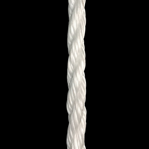 Polyutherane Rope White Polyurethane All Purpose Rope - 10mm x 12.5m / 430kg