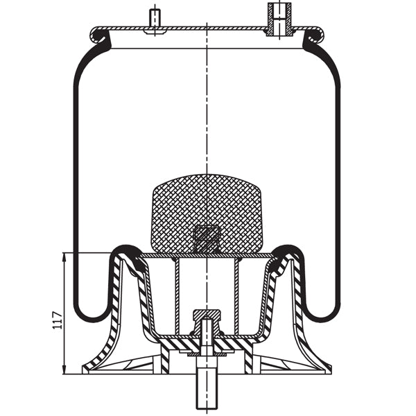 Air Spring Assembly - Suit Iveco Neway / Truck