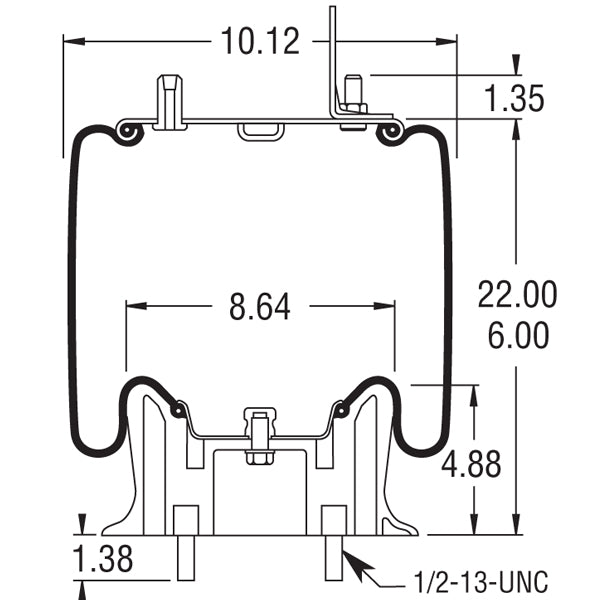 Air Spring Assembly - Ital Air Suspension