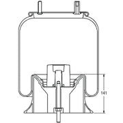 Air Spring Assembly - Neway AR92 15