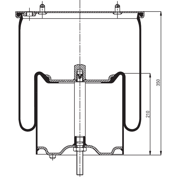 Air Spring Assembly - Scania / Truck