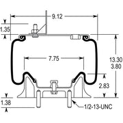 Air Spring Assembly - Kenworth Air Glide 100