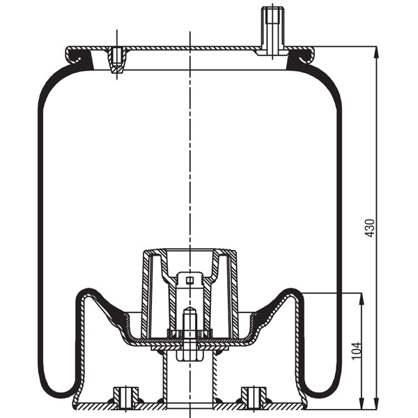 Air Spring Assembly - HT230 / Trailer