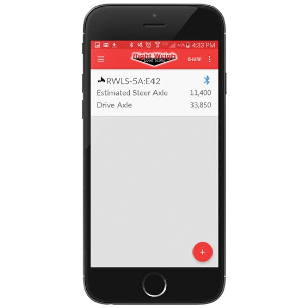 Right Weigh Exterior Bluetooth Digital Load Scale - Tandem Axle