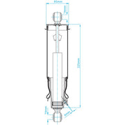 Air Spring & Shocker Assembly - MAN F2000 / TGA (Rear)