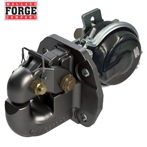 50t Offset Rigid Pintle Hook (R50A) with Air Chamber, 4 Bolt Pattern,